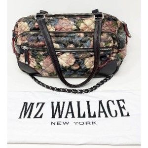 NEW MZ WALLACE NEW SHOULDER BAG BOUQUET PUFF STYLE WITH PENNY PURSE LIMITED DROP